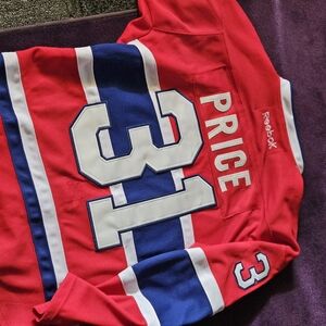 Reebok Carey Price Montreal Canadiens Jersey